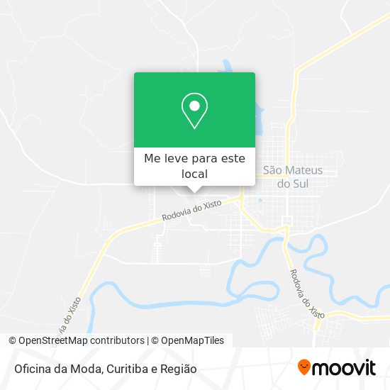 Oficina da Moda mapa