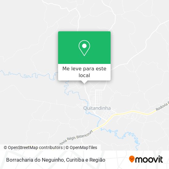 Borracharia do Neguinho mapa
