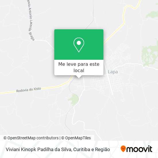 Viviani Kinopk Padilha da Silva mapa