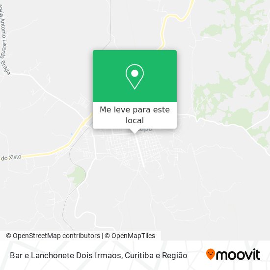 Bar e Lanchonete Dois Irmaos mapa