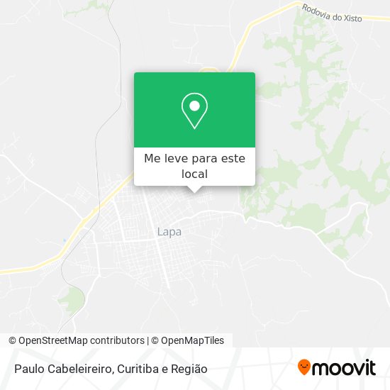 Paulo Cabeleireiro mapa