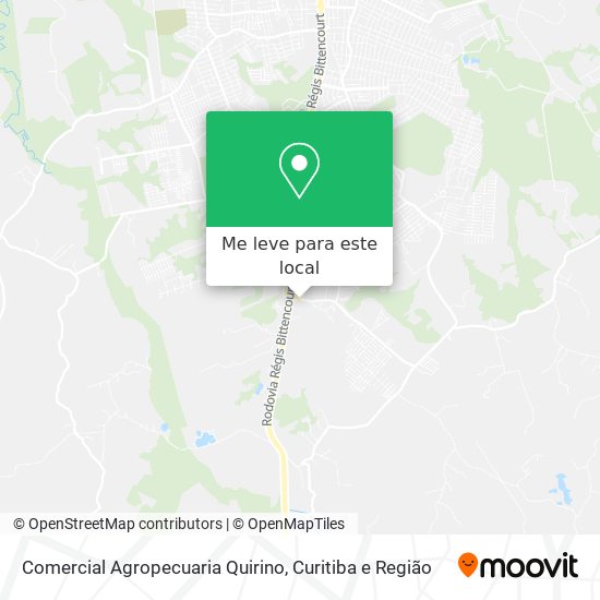 Comercial Agropecuaria Quirino mapa