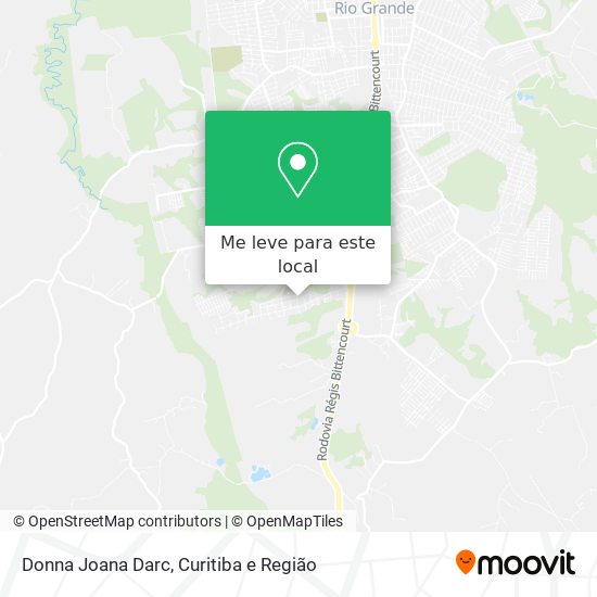 Donna Joana Darc mapa