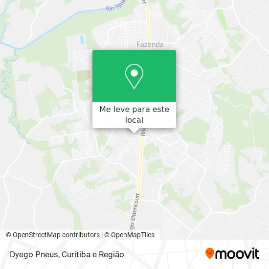 Dyego Pneus mapa