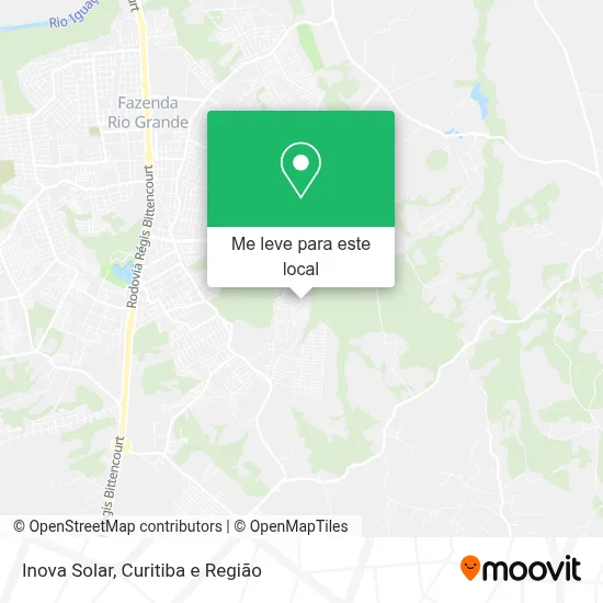 Inova Solar mapa