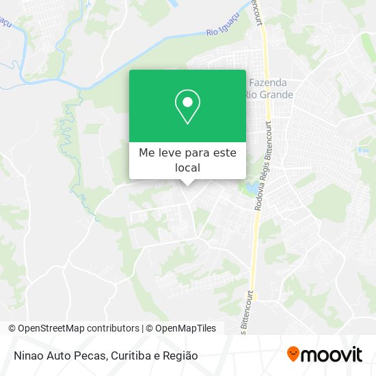 Ninao Auto Pecas mapa