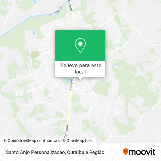 Santo Anjo Personalizacao mapa