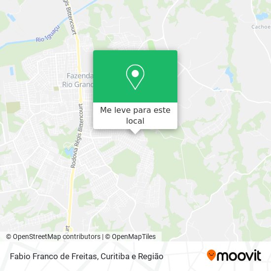 Fabio Franco de Freitas mapa