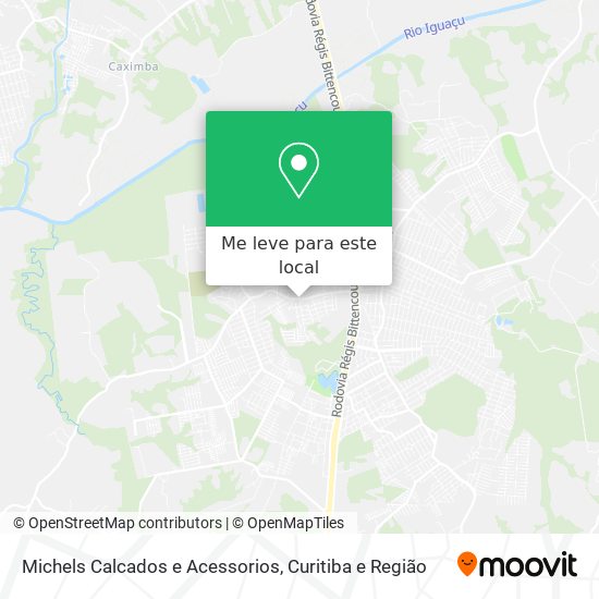 Michels Calcados e Acessorios mapa