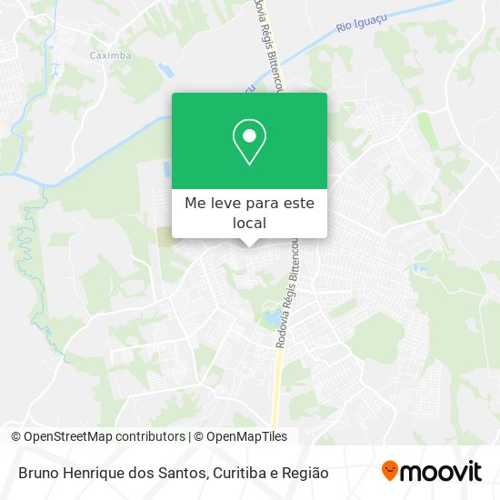 Bruno Henrique dos Santos mapa