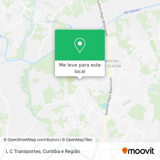 L C Transportes mapa