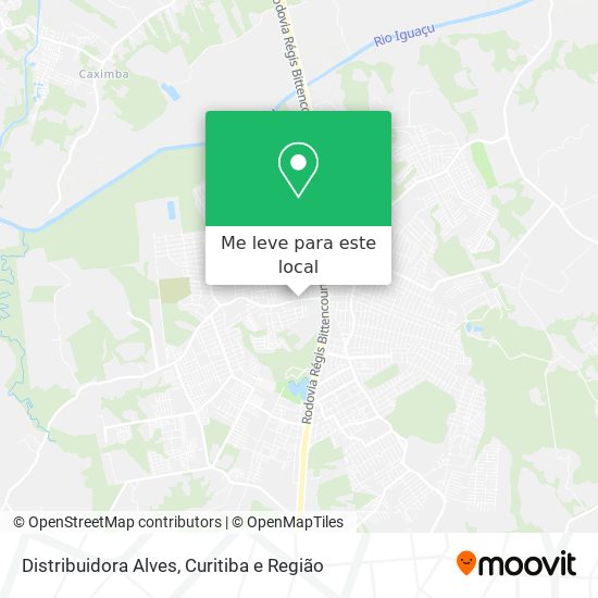 Distribuidora Alves mapa