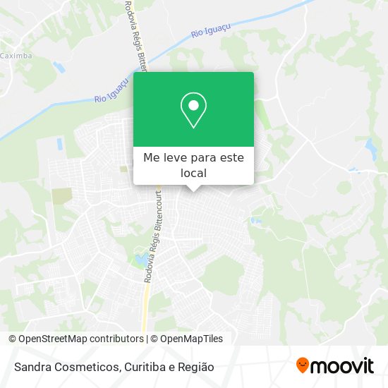 Sandra Cosmeticos mapa