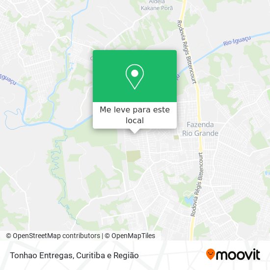 Tonhao Entregas mapa