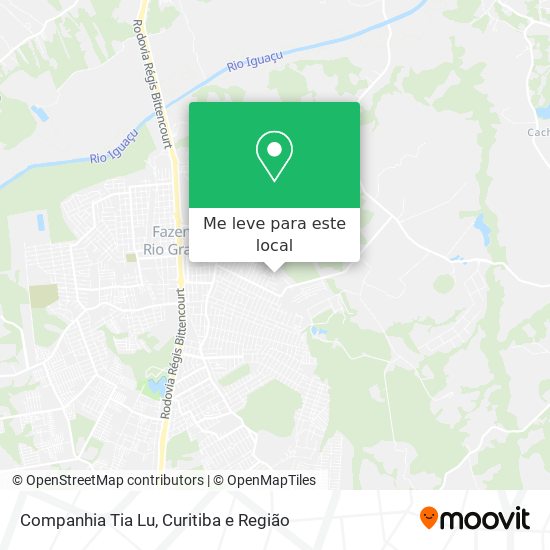 Companhia Tia Lu mapa