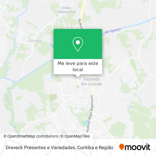 Dreveck Presentes e Variedades mapa