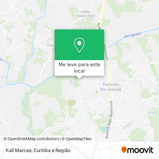 Kall Marcas mapa