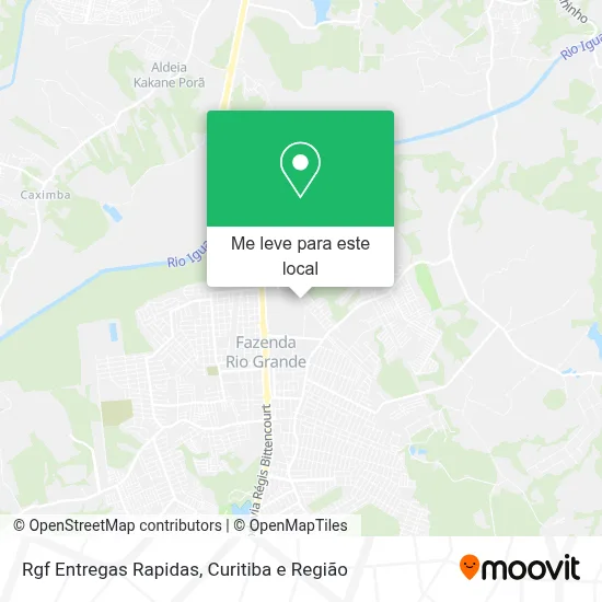 Rgf Entregas Rapidas mapa