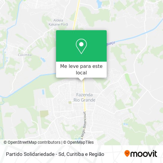 Partido Solidariedade - Sd mapa