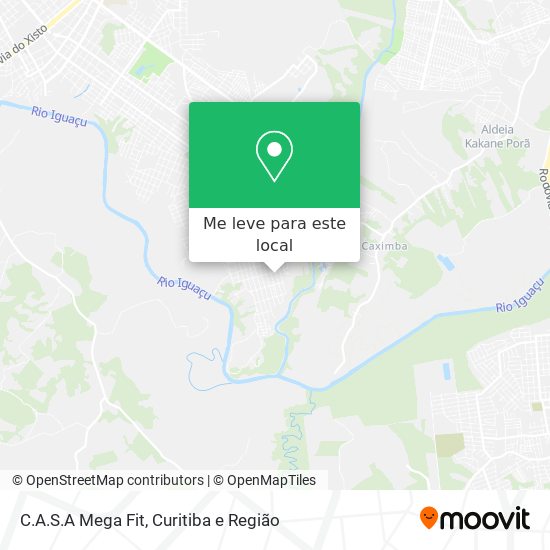 C.A.S.A Mega Fit mapa