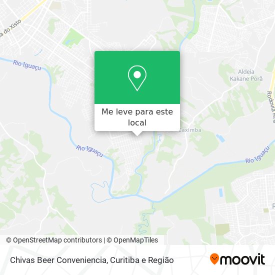 Chivas Beer Conveniencia mapa