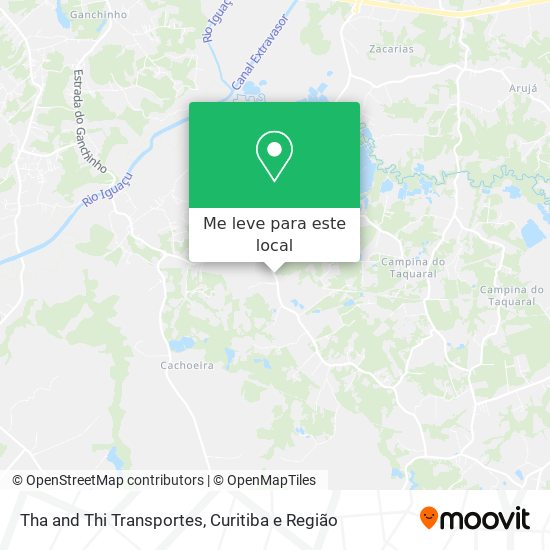Tha and Thi Transportes mapa