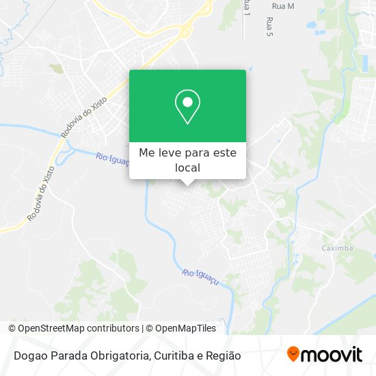 Dogao Parada Obrigatoria mapa