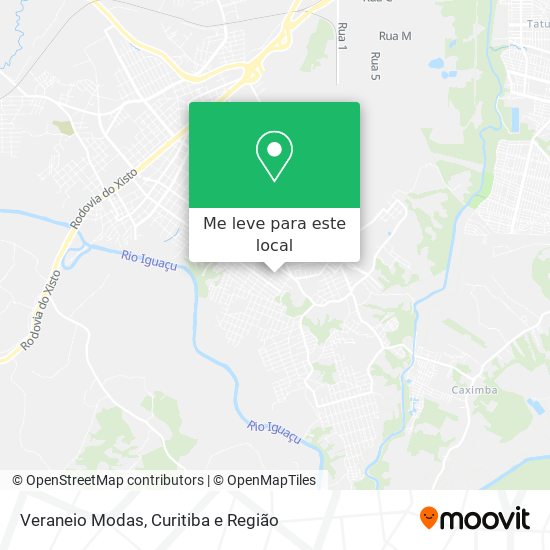 Veraneio Modas mapa