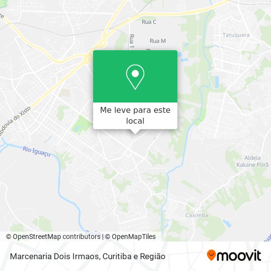 Marcenaria Dois Irmaos mapa