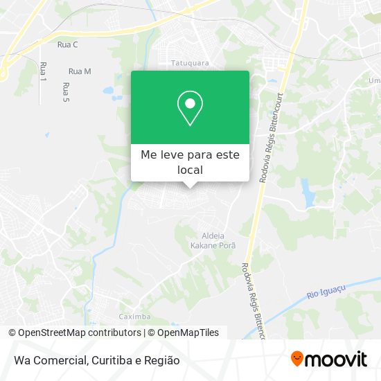 Wa Comercial mapa