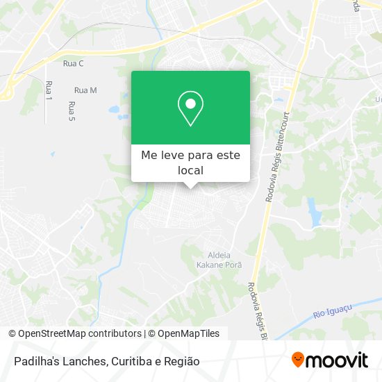 Padilha's Lanches mapa