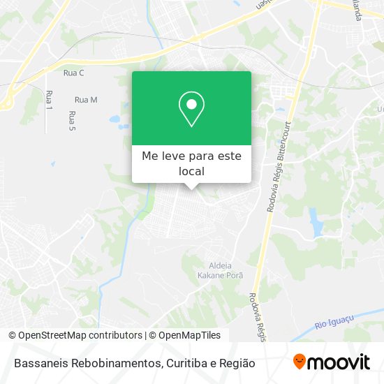 Bassaneis Rebobinamentos mapa