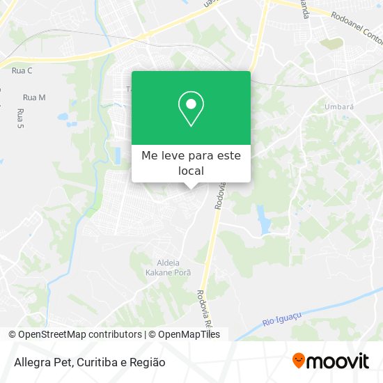 Allegra Pet mapa