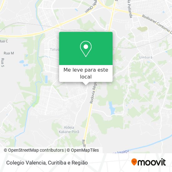 Colegio Valencia mapa