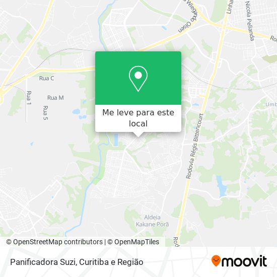 Panificadora Suzi mapa