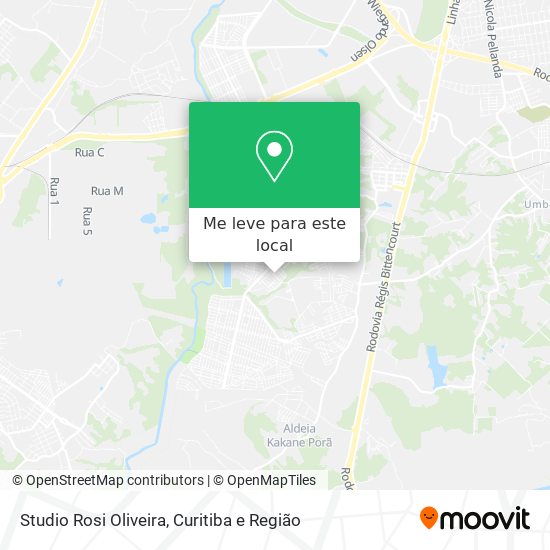 Studio Rosi Oliveira mapa
