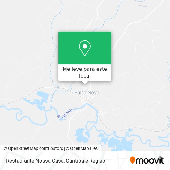 Restaurante Nossa Casa mapa