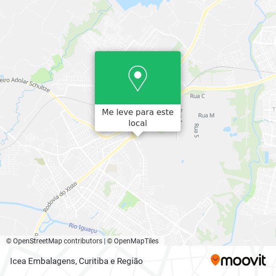Icea Embalagens mapa