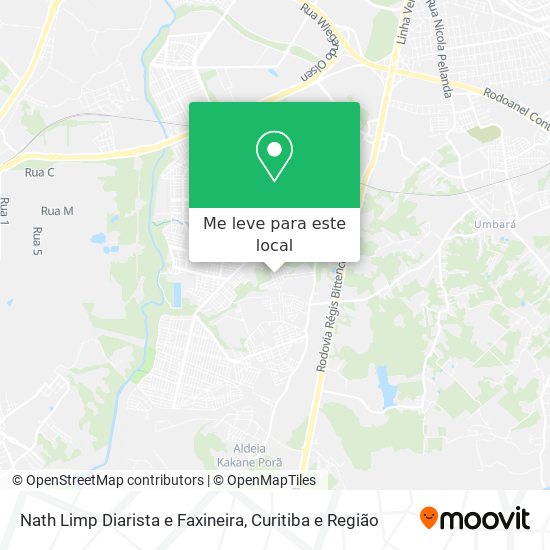 Nath Limp Diarista e Faxineira mapa