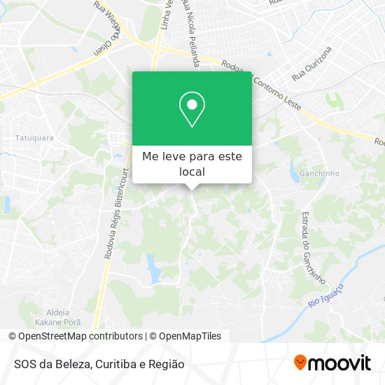 SOS da Beleza mapa