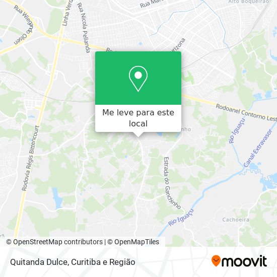 Quitanda Dulce mapa