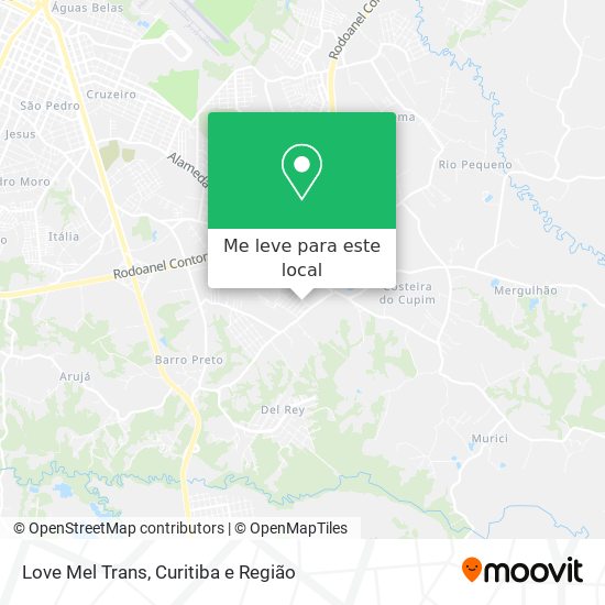 Love Mel Trans mapa