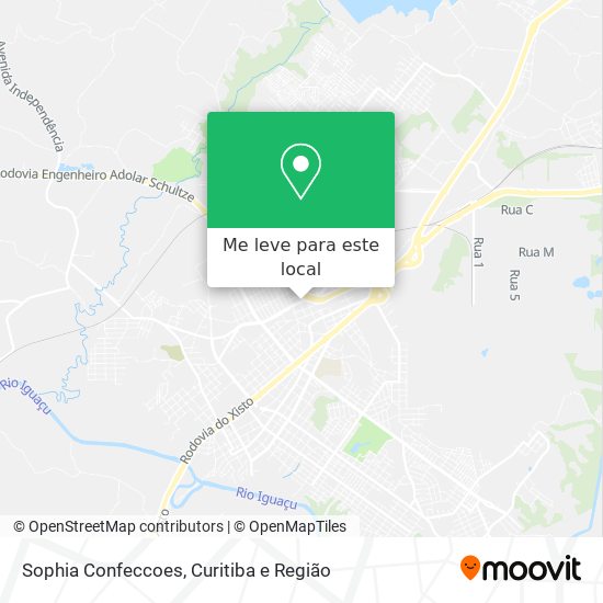 Sophia Confeccoes mapa