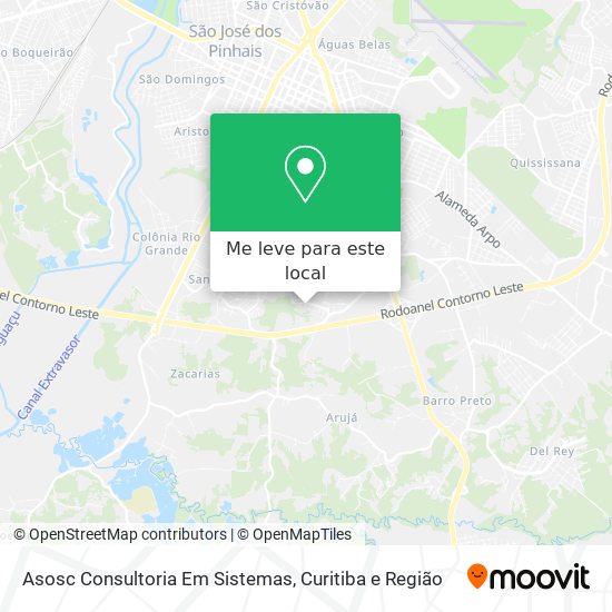Asosc Consultoria Em Sistemas mapa