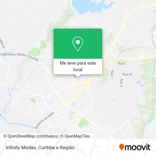 Infinity Modas mapa