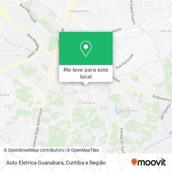 Auto Eletrica Guanabara mapa