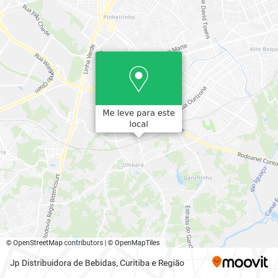 Jp Distribuidora de Bebidas mapa