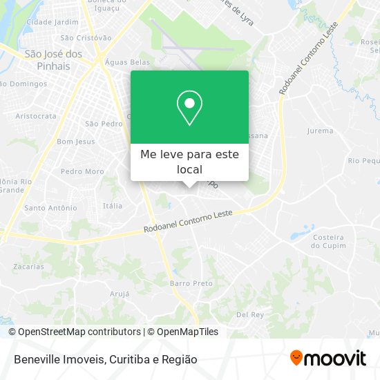 Beneville Imoveis mapa