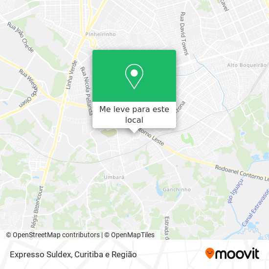 Expresso Suldex mapa