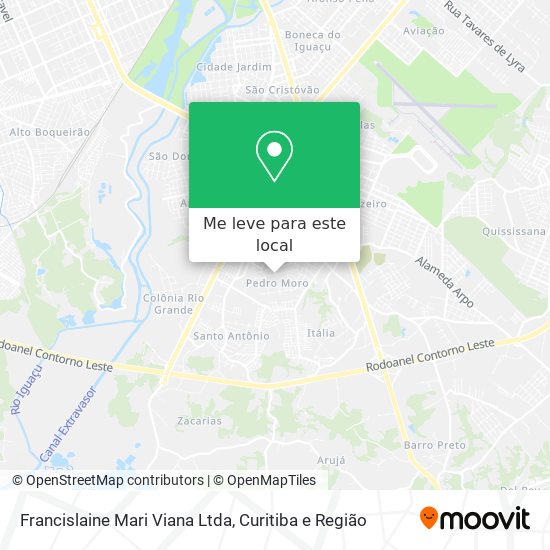 Francislaine Mari Viana Ltda mapa